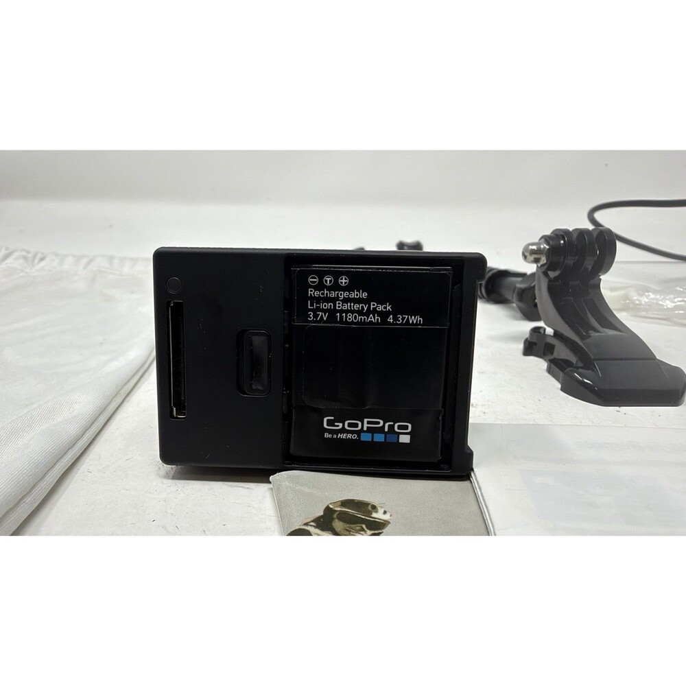GoPro Hero 3+ Action Camera - Silver With Battery, Case, & More - Tested Works - Picture 9 of 12